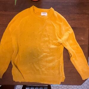 Old Navy, dandelion yellow, small knit sweater
